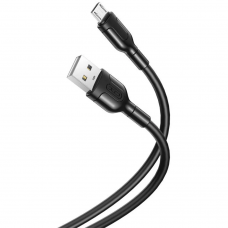 Καλώδιο XO NB212 USB 2.0 Micro-USB αρσενικό - Type-A αρσενικό Μαύρο 1m