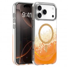 Θήκη Κινητού Epoxy Mag-Safe Μαγνητική για APPLE IPHONE 17 PRO MAX ΠΟΡΤΟΚΑΛΙ