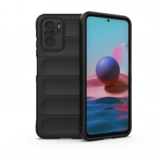 Θήκη Κινητού Magic Shield Αντικραδασμική (Shockproof) για XIAOMI REDMI NOTE 10 / 10S 4G ΜΑΥΡΟ