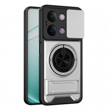 Θήκη Κινητού MAG SHIELD PRO ARMOR Αντικραδασμική (Armor - Shockproof) με MagSafe, Finger Ring, Kickstand & Συρόμενο Κάλυμμα Κάμερας για XIAOMI REDMI 17 4G ΑΣΗΜΙ