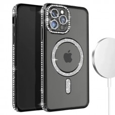 Θήκη Κινητού Avizar Diamond Around Strass για APPLE IPHONE 13 PRO MAX 6.7 ΜΑΥΡΟ