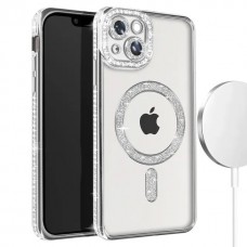 Θήκη Κινητού Avizar Diamond Around Strass για APPLE IPHONE 14 6.1 ΑΣΗΜΙ