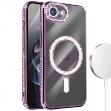 Θήκη Κινητού Avizar Diamond Around Strass για APPLE IPHONE 16 E 6.1 ΜΟΒ
