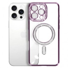 Θήκη Κινητού Avizar Diamond Around Strass για APPLE IPHONE 16 PRO 6.3 ΜΟΒ