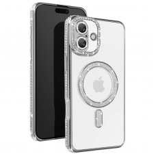 Θήκη Κινητού Avizar Diamond Around Strass για APPLE IPHONE 16 6.1 ΑΣΗΜΙ