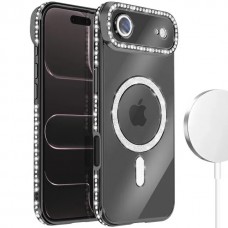 Θήκη Κινητού Avizar Diamond Around Strass για APPLE IPHONE 17 AIR ΜΑΥΡΟ