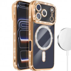 Θήκη Κινητού Avizar Diamond Around Strass για APPLE IPHONE 17 PRO ΧΡΥΣΟ