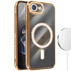 Θήκη Κινητού Avizar Diamond Around Strass για APPLE IPHONE SE 4 ΧΡΥΣΟ