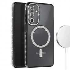 Θήκη Κινητού Avizar Diamond Around Strass για SAMSUNG GALAXY A16 ΜΑΥΡΟ