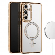 Θήκη Κινητού Avizar Diamond Around Strass για SAMSUNG GALAXY A36 ΧΡΥΣΟ