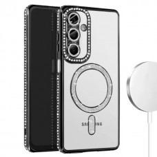 Θήκη Κινητού Avizar Diamond Around Strass για SAMSUNG GALAXY A37 ΜΑΥΡΟ