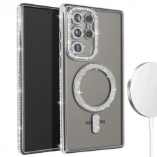 Θήκη Κινητού Avizar Diamond Around Strass για SAMSUNG GALAXY S25 ULTRA ΑΣΗΜΙ