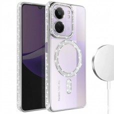 Θήκη Κινητού Avizar Diamond Around Strass για XIAOMI POCO C65 ΑΣΗΜΙ