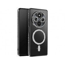 Θήκη Κινητού Avizar Diamond Around Strass για XIAOMI POCO C75 ΜΑΥΡΟ