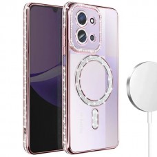 Θήκη Κινητού Avizar Diamond Around Strass για XIAOMI POCO C85 4G ΡΟΖ