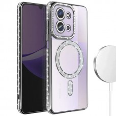 Θήκη Κινητού Avizar Diamond Around Strass για XIAOMI REDMI 15C 4G ΜΑΥΡΟ