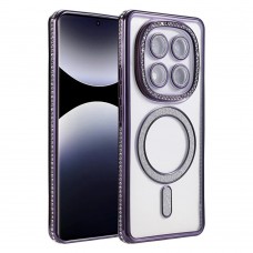 Θήκη Κινητού Avizar Diamond Around Strass για XIAOMI REDMI NOTE 14 PRO 5G ΜΟΒ