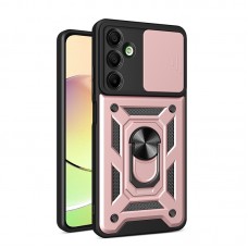 Θήκη Κινητού TechSuit CamShield Αντικραδασμική ( Armor - Shockproof ) με ενσωματωμένη βάση-δαχτυλίδι και κάλυμμα καμερών για SAMSUNG GALAXY A37 ΡΟΖ