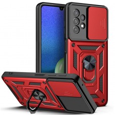 Θήκη Κινητού TechSuit CamShield Αντικραδασμική ( Armor - Shockproof ) με ενσωματωμένη βάση-δαχτυλίδι και κάλυμμα καμερών για SAMSUNG GALAXY A52 / A52S 5G ΚΟΚΚΙΝΟ