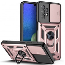 Θήκη Κινητού TechSuit CamShield Αντικραδασμική ( Armor - Shockproof ) με ενσωματωμένη βάση-δαχτυλίδι και κάλυμμα καμερών για SAMSUNG GALAXY A53 5G ΡΟΖ