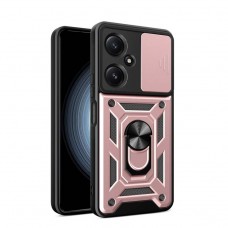 Θήκη Κινητού TechSuit CamShield Αντικραδασμική ( Armor - Shockproof ) με ενσωματωμένη βάση-δαχτυλίδι και κάλυμμα καμερών για XIAOMI POCO M6 5G ΡΟΖ