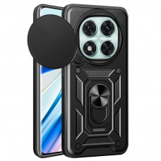 Θήκη Κινητού TechSuit CamShield Αντικραδασμική ( Armor - Shockproof ) με ενσωματωμένη βάση-δαχτυλίδι και κάλυμμα καμερών για XIAOMI POCO X7 5G ΜΑΥΡΟ