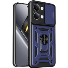 Θήκη Κινητού TechSuit CamShield Αντικραδασμική ( Armor - Shockproof ) με ενσωματωμένη βάση-δαχτυλίδι και κάλυμμα καμερών για XIAOMI POCO X8 PRO MAX ΣΚΟΥΡΟ ΜΠΛΕ