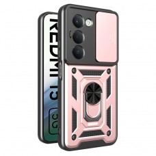 Θήκη Κινητού TechSuit CamShield Αντικραδασμική ( Armor - Shockproof ) με ενσωματωμένη βάση-δαχτυλίδι και κάλυμμα καμερών για XIAOMI REDMI 15 4G (171) ΡΟΖ