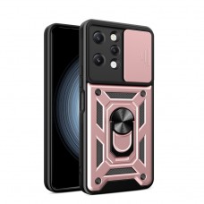 Θήκη Κινητού TechSuit CamShield Αντικραδασμική ( Armor - Shockproof ) με ενσωματωμένη βάση-δαχτυλίδι και κάλυμμα καμερών για XIAOMI REDMI 12 ΡΟΖ