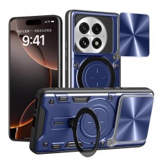 Θήκη Κινητού TechSuit CamGuard Pro Αντικραδασμική ( Armor - Shockproof ) με ενσωματωμένη βάση-δαχτυλίδι και κάλυμμα καμερών για ONEPLUS 13R ΣΚΟΥΡΟ ΜΠΛΕ