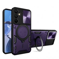 Θήκη Κινητού TechSuit CamGuard Pro Αντικραδασμική ( Armor - Shockproof ) με ενσωματωμένη βάση-δαχτυλίδι και κάλυμμα καμερών για SAMSUNG GALAXY A37 ΜΟΒ