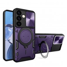 Θήκη Κινητού TechSuit CamGuard Pro Αντικραδασμική ( Armor - Shockproof ) με ενσωματωμένη βάση-δαχτυλίδι και κάλυμμα καμερών για SAMSUNG GALAXY S25 ΜΟΒ