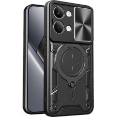 Θήκη Κινητού TechSuit CamGuard Pro Αντικραδασμική ( Armor - Shockproof ) με ενσωματωμένη βάση-δαχτυλίδι και κάλυμμα καμερών για XIAOMI POCO X8 PRO MAX ΜΑΥΡΟ