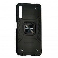 Θήκη Κινητού BBR Platinum Αντικραδασμική ( Armor - Shockproof ) με ενσωματωμένη βάση-δαχτυλίδι για HONOR 9X PRO BLACK