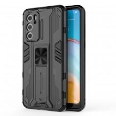Θήκη Κινητού BBR Supersonic Αντικραδασμική ( Armor - Shockproof ) με ενσωματωμένη βάση στήριξης ( Kickstand ) για HUAWEI P40 BLACK