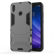 Θήκη Κινητού BBR Iron Αντικραδασμική ( Armor - Shockproof ) με ενσωματωμένη βάση στήριξης ( Kickstand ) για HUAWEI Y9 2019 GRAY