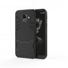 Θήκη Κινητού BBR Iron Αντικραδασμική ( Armor - Shockproof ) με ενσωματωμένη βάση στήριξης ( Kickstand ) για SAMSUNG Galaxy A6 BLACK