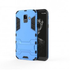 Θήκη Κινητού BBR Iron Αντικραδασμική ( Armor - Shockproof ) με ενσωματωμένη βάση στήριξης ( Kickstand ) για SAMSUNG Galaxy A6 BLUE