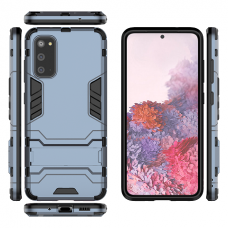 Θήκη Κινητού BBR Iron Αντικραδασμική ( Armor - Shockproof ) με ενσωματωμένη βάση στήριξης ( Kickstand ) για SAMSUNG Galaxy S20 NAVY BLUE