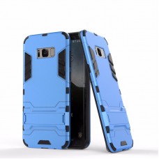 Θήκη Κινητού BBR Iron Αντικραδασμική ( Armor - Shockproof ) με ενσωματωμένη βάση στήριξης ( Kickstand ) για SAMSUNG Galaxy S8 BLUE