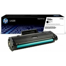 Toner (Γνήσιο) HP 106A Laser Εκτυπωτή Μαύρο 1000 Σελίδων (W1106A)